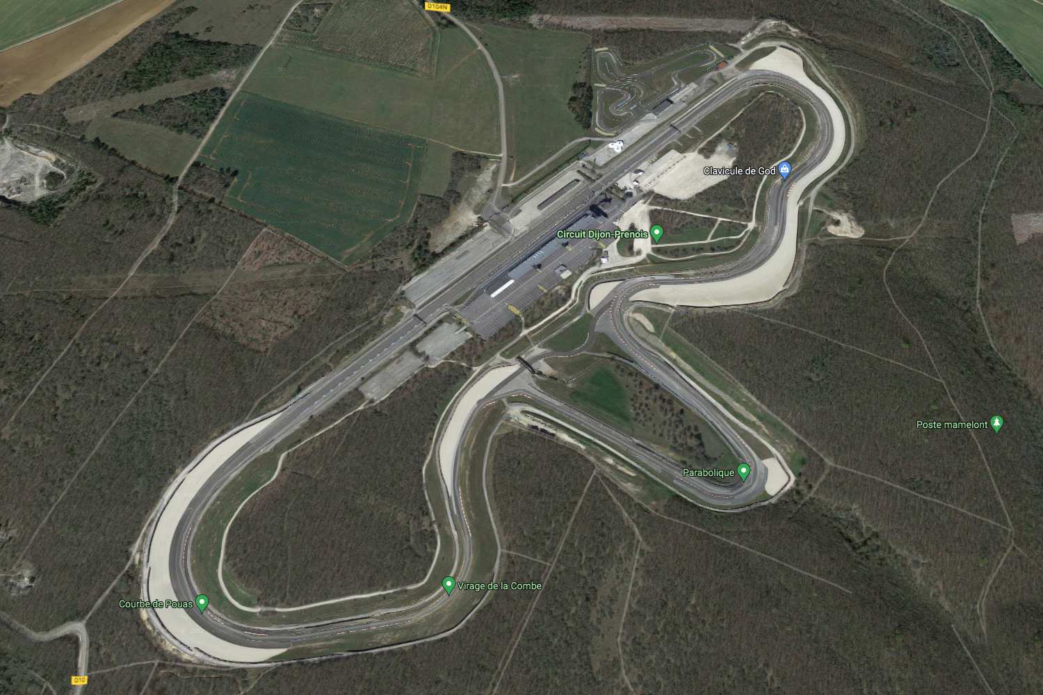 Calendrier Circuit Dijon Prenois 2023 Dijon Prenois, Circuit Moto En France