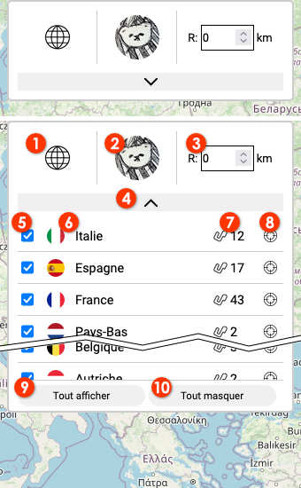 carte circuit explication navigation